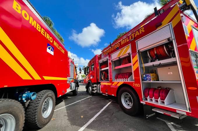 Viaturas do Corpo de Bombeiros Militar de Pernambuco